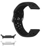 Curea din silicon, compatibila Samsung Galaxy Watch9 40mm, Negru