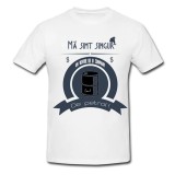 Tricou &quot; Ma simt singur &quot;