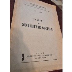 M. A. Lupu - Planuri de Securitate Sociala