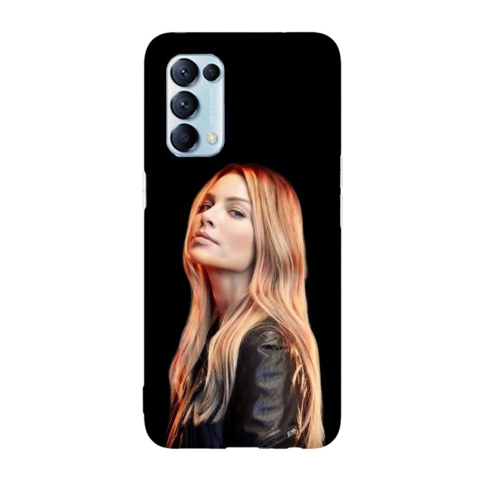 Husa compatibila cu Oppo A72, Viceversa, model Chloe Decker Lucifer, Silicon, TPU