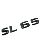 Emblema SL 65 pentru spate portbagaj Mercedes, Negru