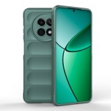 Husa antisoc pentru realme 12 / 12x, margini striate, magic shield, green