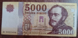 M1 - Bancnota foarte veche - Ungaria - 5 000 forint - 2017