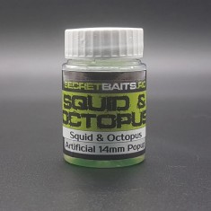 Pop-Up Artificial Secret Baits Squid &amp; Octopus - 14mm - Green (verde)