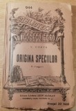 Myh 61 42 - Biblioteca ptr toti - 944 - Originea speciilor - V Conta