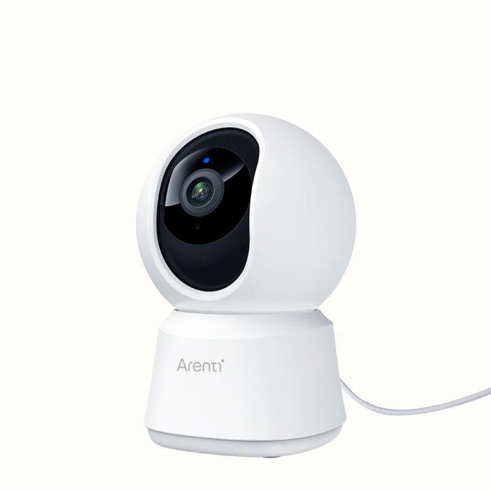 Camera supraveghere Arenti P2Q1, Wi-Fi dual-band, 4MP UHD, AI miscare/sunet, urmarire automata, vedere nocturna 360&deg;