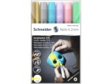 Marker cu vopsea acrilica, culori pastelate,varf rotund,Paint-It 310 2 mm, Schneider