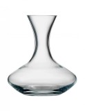 Carafa din sticla clara Decanter cu volum de 750 ml pentru aerarea vinului rosu, AVEX