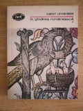Myh 411f - BPT 1312, 1313 - Valori umaniste in gandirea romaneasca - 2 vol -1988