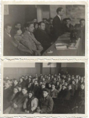 D357 2 poze Sedinta unificare UTM 1949 Campulung Moldovenesc foto