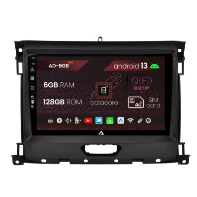 Navigatie Ford Ranger (2015-2022), Android 13, B-Octacore 6GB RAM + 128GB ROM, 9 Inch - AD-BGB9006+AD-BGRKIT120V2 foto