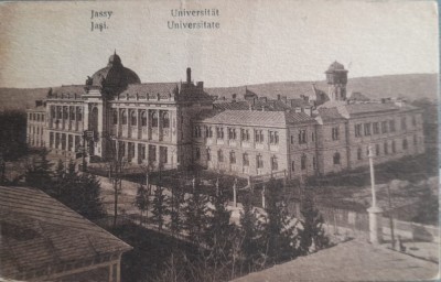 1928 (?) CP Elena Riegler - Teresa Stratilescu (Lic Oltea Doamna) / Iasi Jassy foto