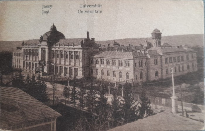 1928 (?) CP Elena Riegler - Teresa Stratilescu (Lic Oltea Doamna) / Iasi Jassy