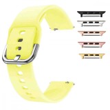 Curea din silicon compatibila cu Apple Watch 9|8|7|6|5|4|3|2|1 Series, 49mm|45mm|44mm|42mm, Lemon Yellow