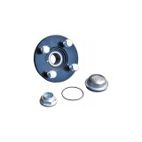 Butuc roata remorca 4x100 cu prezoane M12x1.5 si capac protectie Cod: HC-0203, Universal