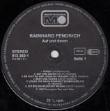 Rainhard Fendrich - Auf Und Davon. (Vinyl), VINIL, Pop