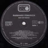 Rainhard Fendrich - Auf Und Davon. (Vinyl), VINIL, Pop