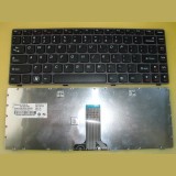 Tastatura laptop noua LENOVO Z380 Gray Frame Black US