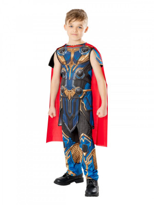 Costum Thor Love and Thunder pentru copii 7-8 ani 128 cm foto