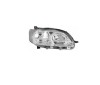 Far Peugeot 301, 01.2013-01.2017, montare fata, dreapta, H1+H7; manual; cu becuri; halogen, VALEO