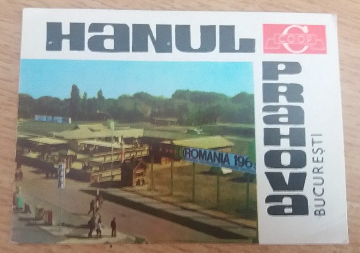 C9 1 - 1970 - Calendar de buzunar - reclama Hanul Prahova - Bucuresti