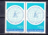A11 TX10 8 - 1980 - Al XV-lea congres international de stiinte istorice - pereche de doua timbre