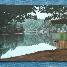 447 - Anina - Lacul Buhui / carte postala RPR circulata 1963