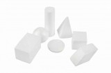 Figurine forme geometrice pentru activitati crafts,polistiren,7 bucati set