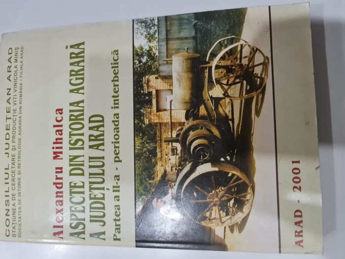 Aspecte din istoria agrară a județului Arad, partea a doua, perioada interbelica