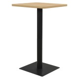 vidaXL Masă de bistro, culoarea stejarului, 78,5 x 78,5 x 107 cm