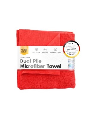 Prosop auto cu 2 fete Chemicalworkz Dual Pile Towel, 350 GSM, 40x40 cm Rosu foto