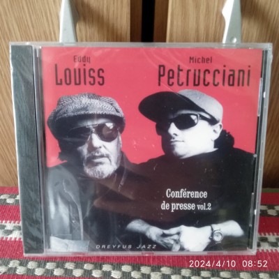 -Y- CD ORIGINAL EDDY LOUISS- MICHEL PETRUCCIANI - ( STARE M ) SIGILAT foto