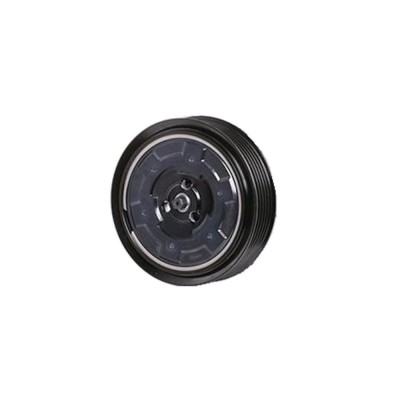 Cupla magnetica ambreiaj compresor A/C diametru 115 mm cu 6 caneluri, tip Denso 6SEU14C pentru Audi A4 (B7) 2004-2007, A6 (C6) 2004-2012 motorizare 2 foto