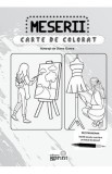 Carte de colorat A4. Meserii
