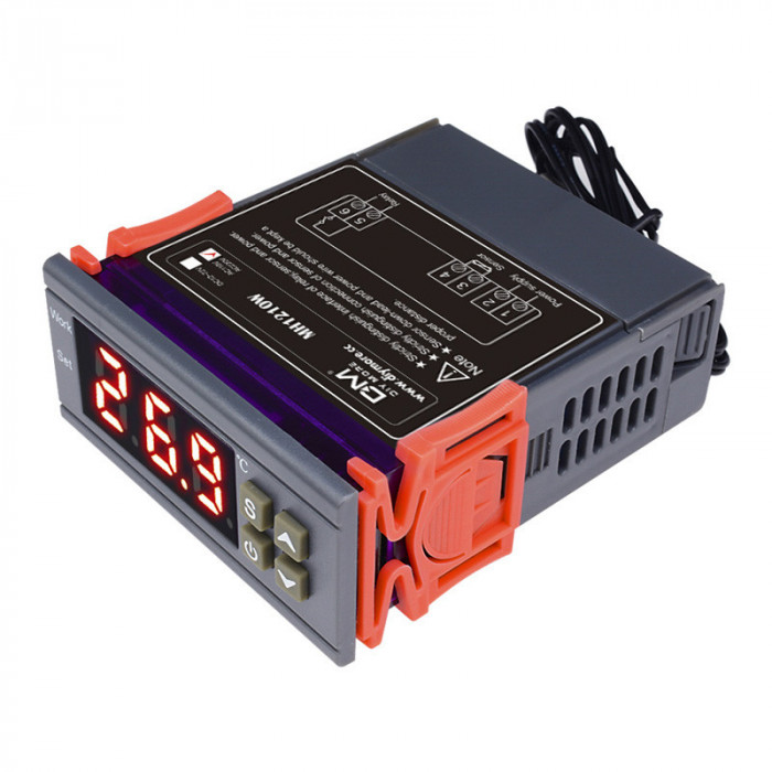 Termostat digital MH1210W, Controler de temperatura incalzire si racire, 220V