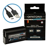 Cumpara ieftin Acumulator replace Patona Platinum DMW-BLK22 2400mAh pentru Panasonic S5, G9, GH5, GH5S-1401
