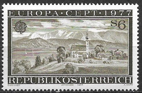 B2342 - Austria 1977 - Europa-cept neuzat,perfecta stare