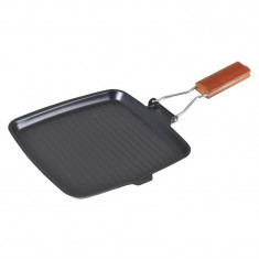 Tigaie grill otel carbon Dekassa, 24 cm, maner detasabil foto