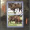 Rwanda 2009 Animals, perf.sheetlet, used T.031