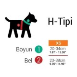 Ham pentru c&acirc;ini, Tailpetz, XS, poliester, multicolor