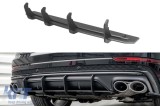 Extensie difuzor Maxton Design potrivita pentru Audi SQ8 2019+, negru mat Performance AutoTuning