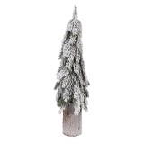 Cumpara ieftin Brad Craciun nins verde &Oslash; 18x57 cm