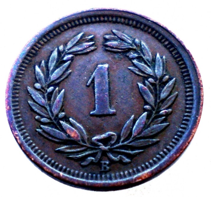 F.172 ELVETIA 1 RAPPEN 1908 B