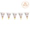 Set Stegulețe Petrecere, Happy Birthday, 4.8m, 15 Bucăți, Multicolor