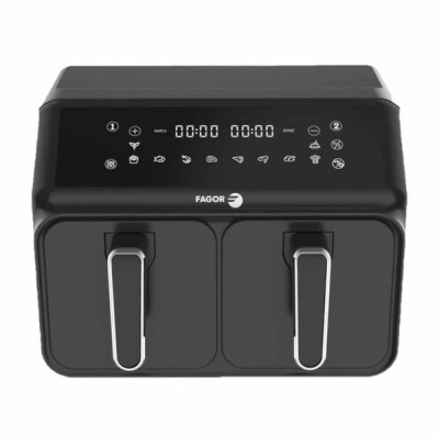 Friteuză cu Aer Fagor FG2X4L Negru noir 2200 W 8 L foto