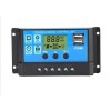 Regulator Controler Solar PWM 10A, 12V24V, 2 X USB Si LCD