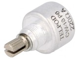 Potențiometru axial 220&Omega; 1W linear 6mm