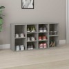 VidaXL Bancă pentru pantofi, gri sonoma, 103x30x55 cm lemn prelucrat 826370