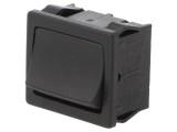 Comutator Basculant DPDT ON-OFF 6A 250V Negru IP40