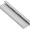 Profil Aluminiu Argintiu 1m pentru Module LED de Suprafață